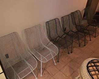 set of 6 Russell Woodard Scultra Vintage Set of Chairs