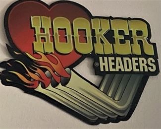 Hooker Headers sign