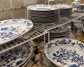 Blue Danube dishes