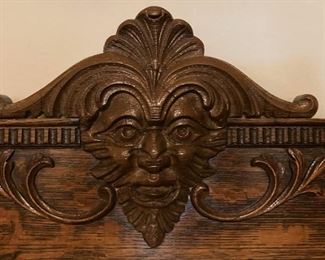 "North Wind" curio cabinet topper