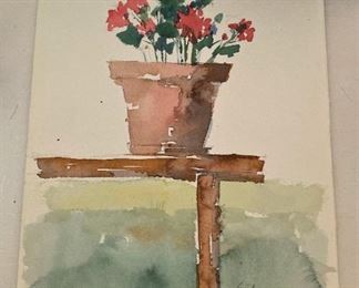 Watercolor by Dana Adams