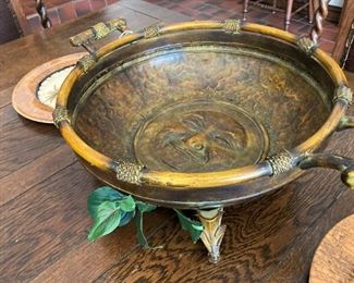 Unique copper bowl