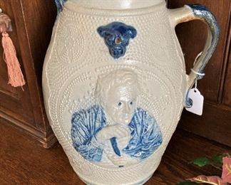 Antique pitcher