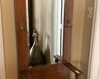 Golden oak wall tree