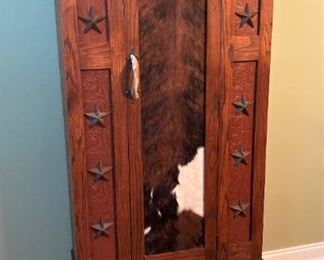 Western style storage cabinet