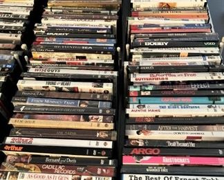 Over 200  consigned DVD movies