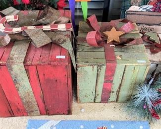 Rustic Christmas decorations