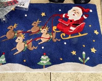One of several darling Christmas doormats