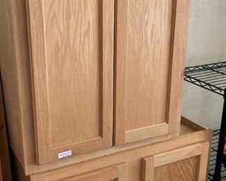 Unfinished cabinets