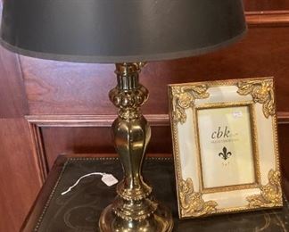Another brass lamp