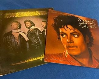 The BeeGees; Michael Jackson Vinyl