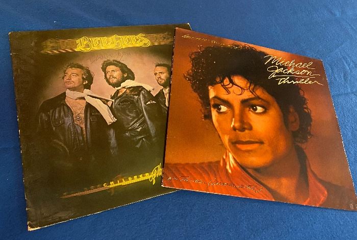 The BeeGees; Michael Jackson Vinyl