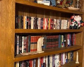 Assorted Collection of Books, Christmas De'cor 