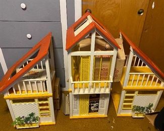 Vintage Barbie A Frame Dream House