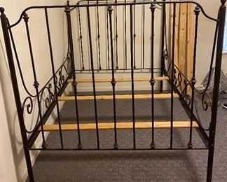 Wrought Iron Three Quarter Bed