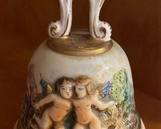 Capodimonte Dinner Bell 1535/366 Signed Italy