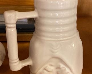 Frankoma Drill Bit Mug White