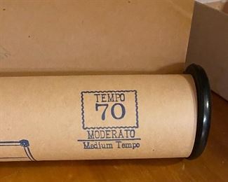 ORS Autographed Music Roll Hand Played "Song Without Words" Signed by Leopold Godowsky