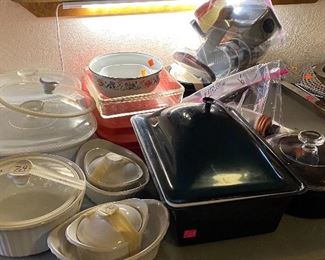 Corning Ware, Assorted Kitchen Items
