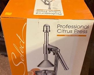 Professional Citrus Press New in Box
