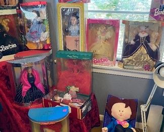 Assorted Barbie Doll Collection Still in Original Boxes