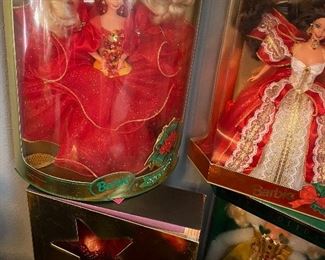 Assorted Barbie Doll Collection Still in Original Boxes