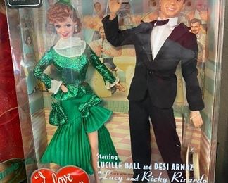 Assorted Barbie Doll Collection Still in Original Boxes Lucille Ball & Desi Arnaz