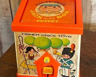 Vintage Fisher Price Jack in the Box Still Works