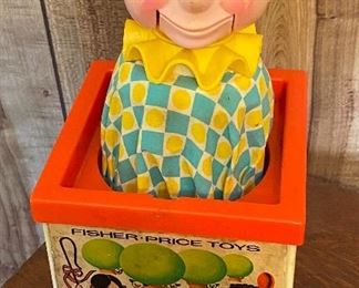 Vintage Fisher Price Jack in the Box Still Works