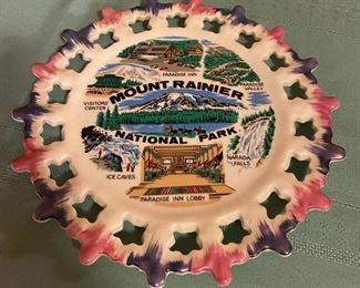 Collectible Plate Mt. Rainier