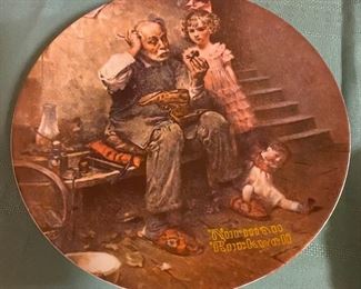 Collectible Plate Norman Rockwell