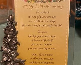 50th Anniversary Picture Frame