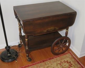 HITCHCOCK TEA CART