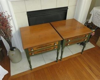 HITCHCOCK SIDE TABLES