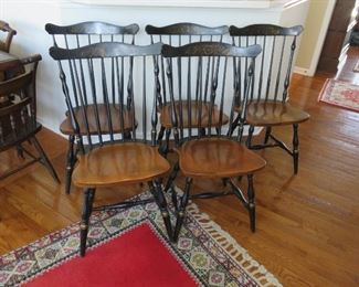 HITCHCOCK SET OF CHAIRS