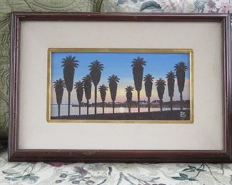 EUGENE SCHMIDT ORIGINAL OIL PAINTING