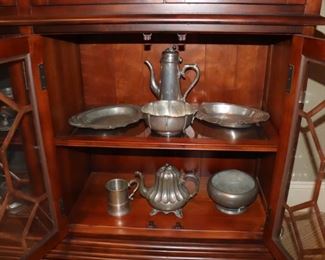 Huge Vintage Pewter Collection