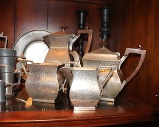 Huge Vintage Pewter Collection