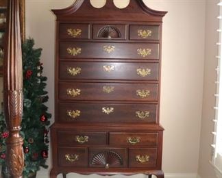 Chippendale Mahogany High Chest