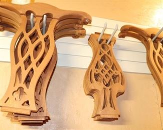 Scrap wood parts and pieces Great for projects!