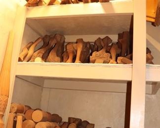 Scrap wood parts and pieces Great for projects!