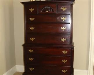 Beautiful Mahogany Highboy