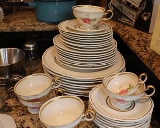 Set of "Dolly Madison" Pattern Castleton China