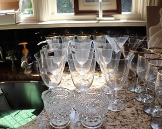 Bohemian Crystal glasses