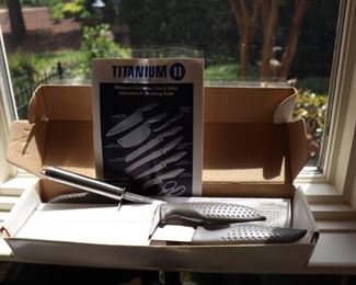 TITANIUM II PROFESSIONAL KITCHEN KNIVES