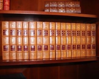 The History of America 16 Volume Set Easton Press Leather Bound Book Set