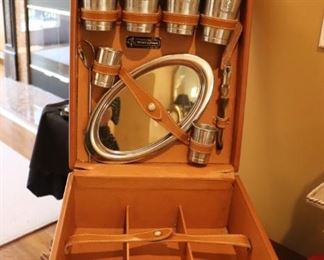 Vintage Travel Bar Set