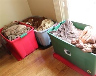 Huge Curtains Beautiful Fabric