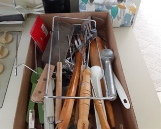 Miscellaneous kitchen utensils $1 each