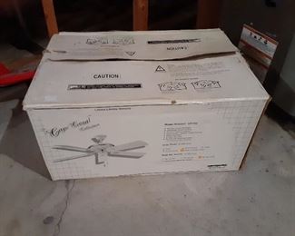 New in box ceiling fan $20